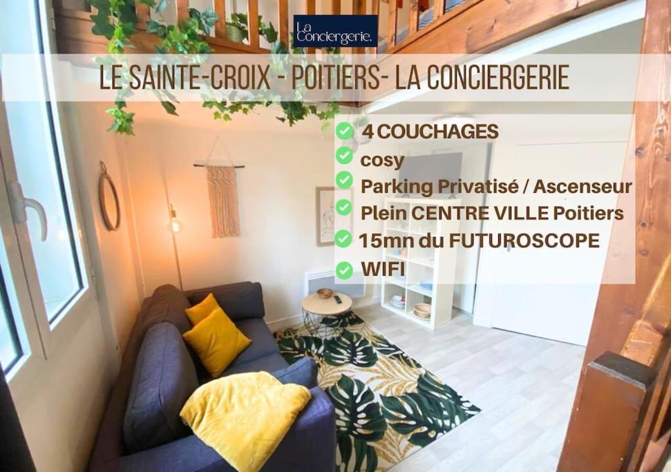 Ferienwohnung Le Sainte-Croix - Poitiers Centre - La Conciergerie. Exterior foto